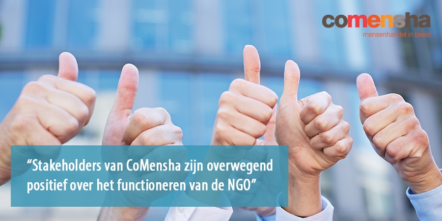 Ketenpartners tevreden over dienstverlening van CoMensha Ketenpartners tevreden over dienstverlening van CoMensha