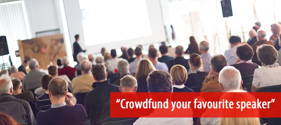 Live on Demand - Crowdfund your speaker
