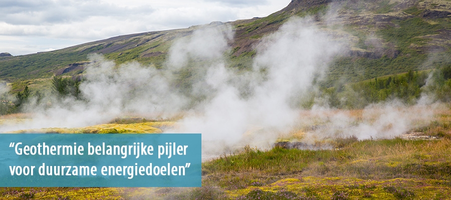 Geothermie belangrijk voor duurzame energietransitie