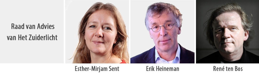 Esther-Mirjam Sent, Erik Heineman en Ren&eacute; ten Bos