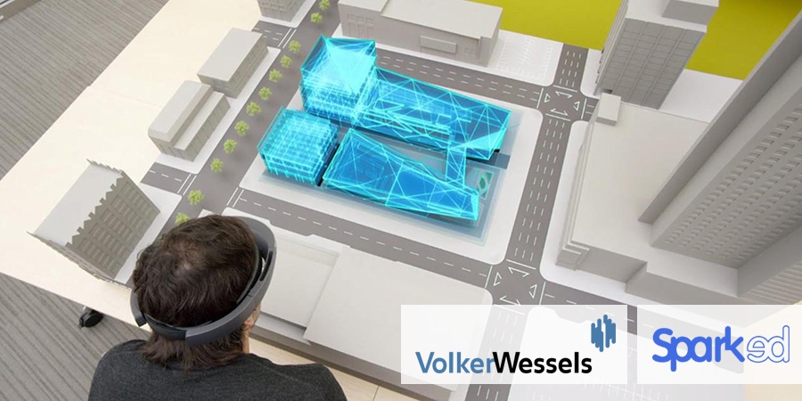 HoloLens app van VolkerWessels en Sparked HoloLens app van VolkerWessels en Sparked