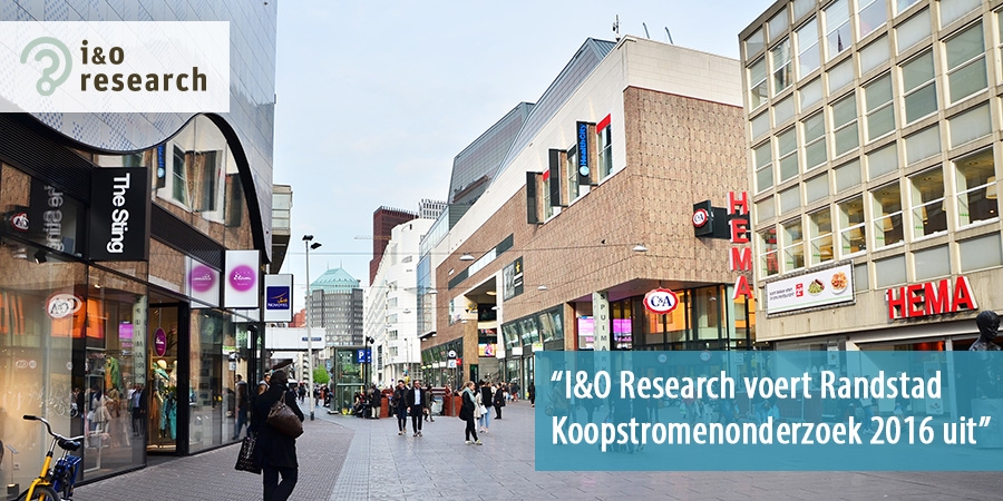 I&O Research voert Randstad Koopstromenonderzoek 2016 uit