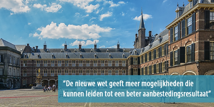 De nieuwe wet geeft meer mogelijkheden die kunnen leiden tot een beter aanbestedingsresultaat