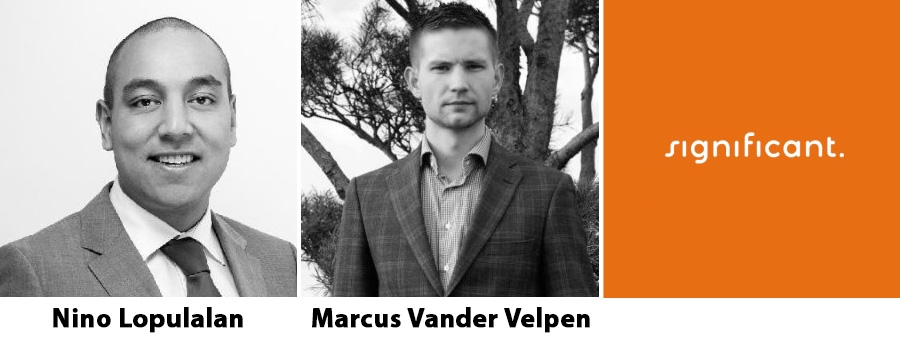Nino Lopulalan en Marcus Vander Velpen in dienst bij Significant Nino Lopulalan en Marcus Vander Velpen in dienst bij Significant