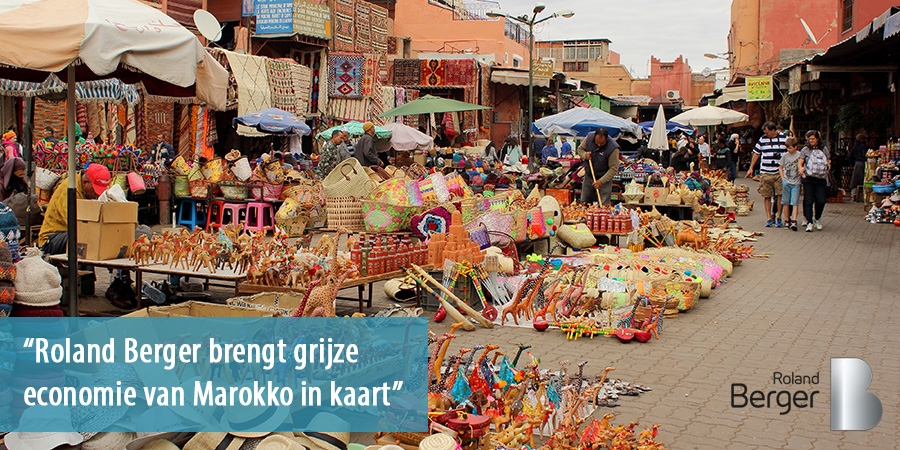 Roland Berger brengt grijze economie van Marokko in kaart