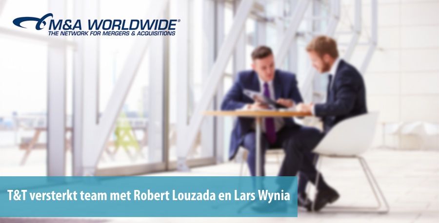 T&T versterkt team met Robert Louzada en Lars Wynia T&T versterkt team met Robert Louzada en Lars Wynia