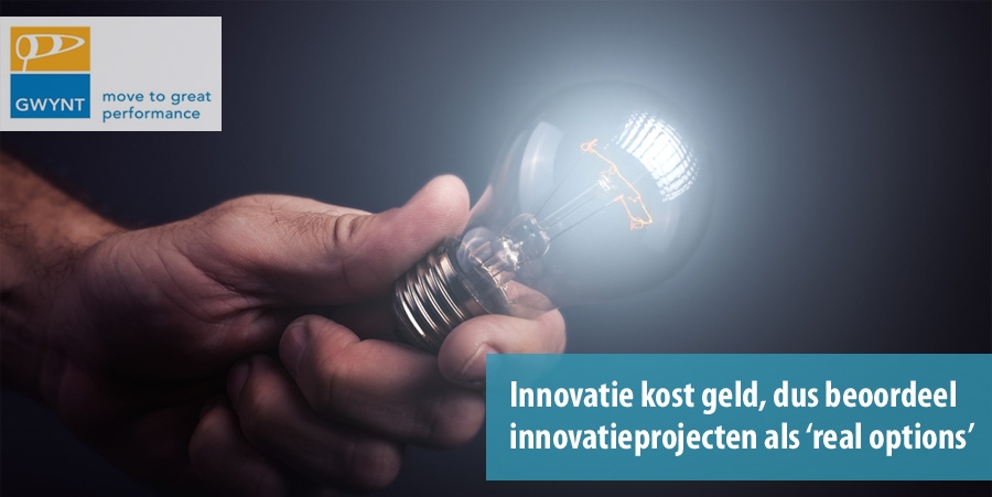 Beoordeel innovatieprojecten als real options