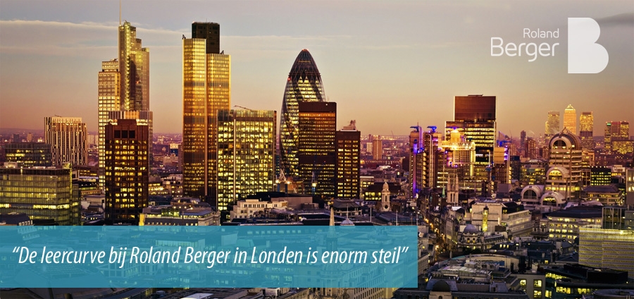 Steile leercurve bij Roland Berger