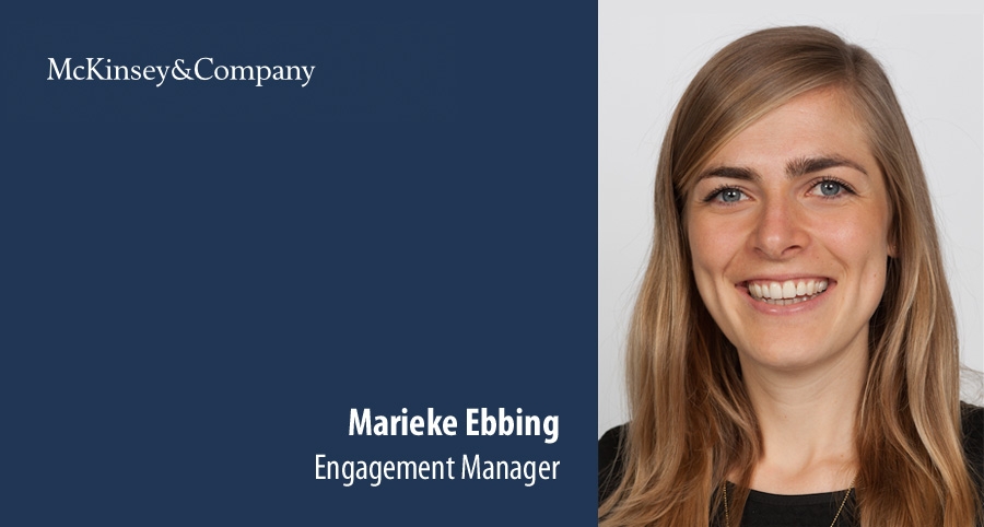Marieke Ebbing, Engagement Manager bij McKinsey & Company