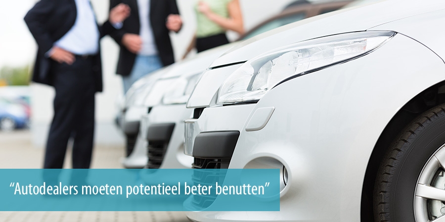 Autodealers moeten potentieel beter benutten Autodealers moeten potentieel beter benutten