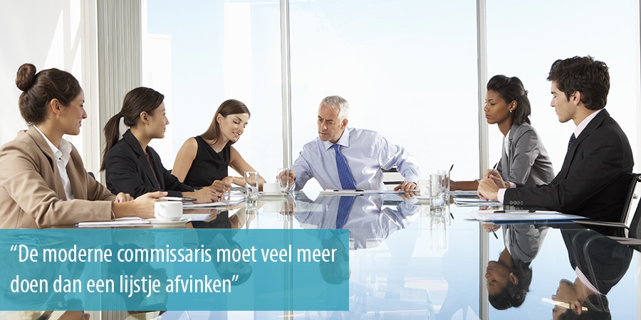 Commissaris moet veel meer doen dan een lijstje afvinken