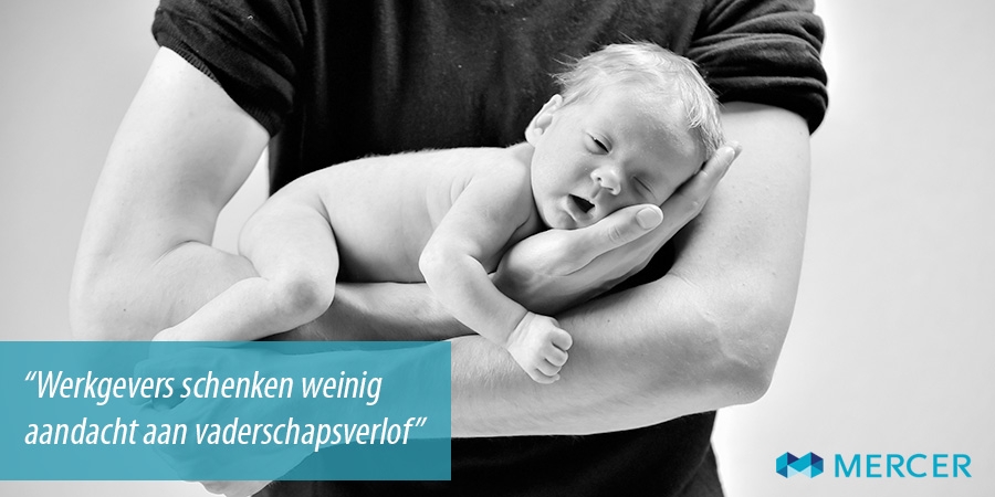 Werkgevers schenken weinig aandacht aan vaderschapsverlof