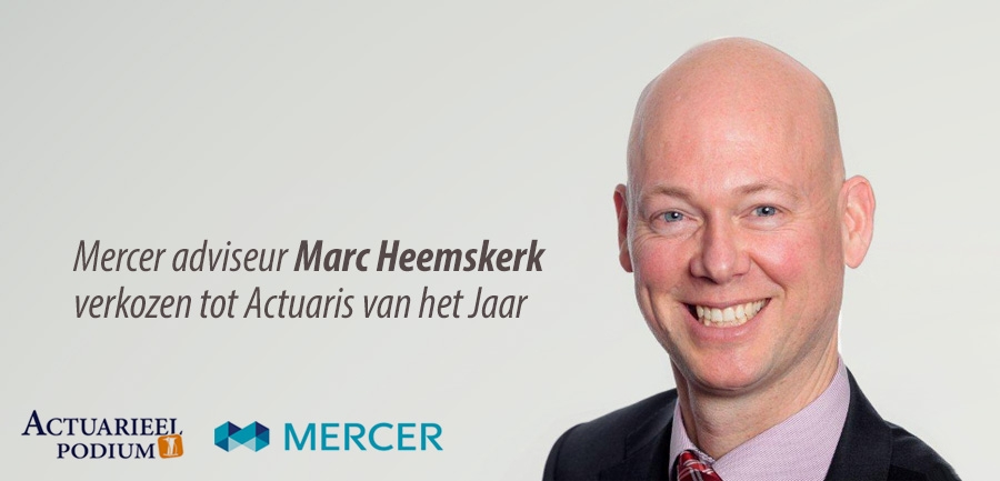 Marc Heemskerk verkozen tot Actuaris van het Jaar