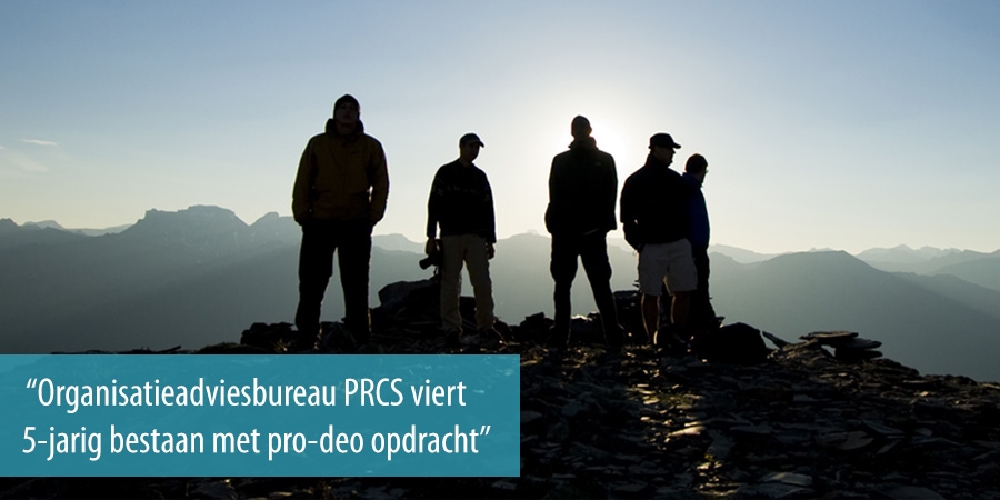 Organisatieadviesbureau PRCS viert 5-jarig bestaan met pro-deo opdracht Organisatieadviesbureau PRCS viert 5-jarig bestaan met pro-deo opdracht