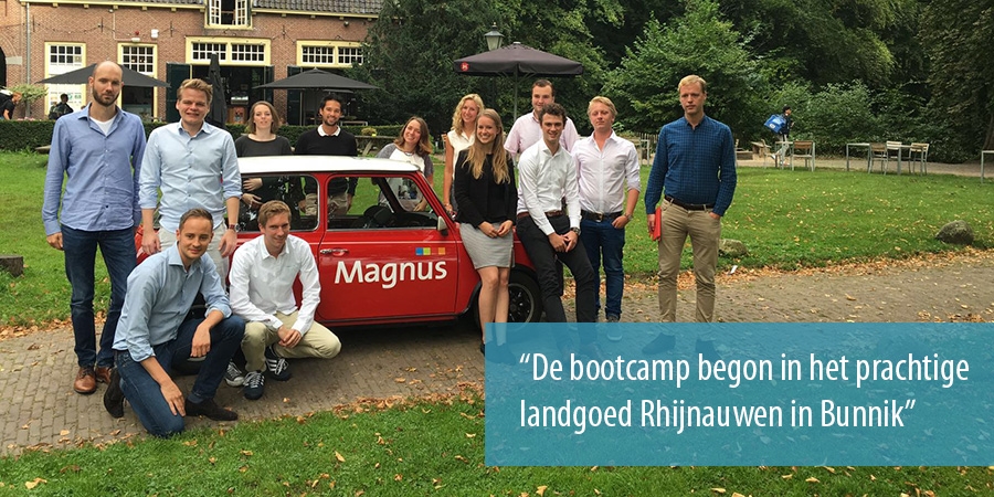 Bootcamp van adviesbureau Magnus