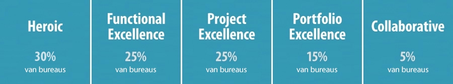 Vijf volwassenheidsniveaus