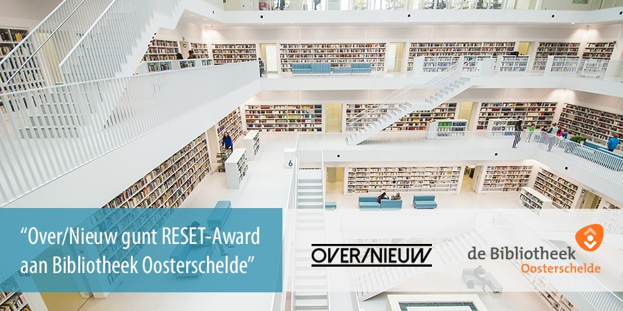 Over/Nieuw gunt RESET-Award aan Bibliotheek Oosterschelde