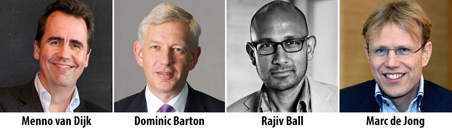 Menno van Dijk, Dominic Barton, Rajiv Ball, Marc de Jong Menno van Dijk, Dominic Barton, Rajiv Ball, Marc de Jong