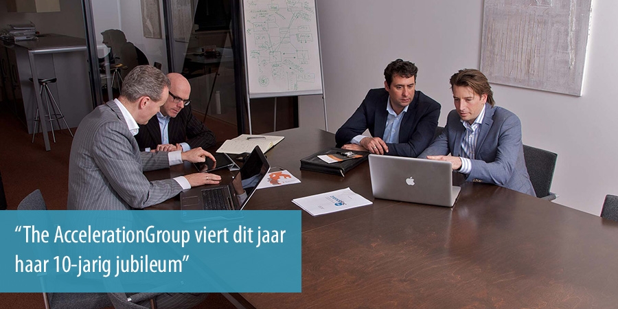 The AccelerationGroup viert dit jaar haar 10-jarig jubileum