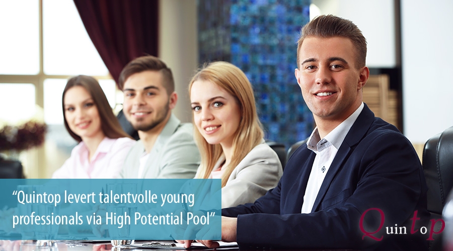 Quintop levert talentvolle young professionals via High Potential Pool