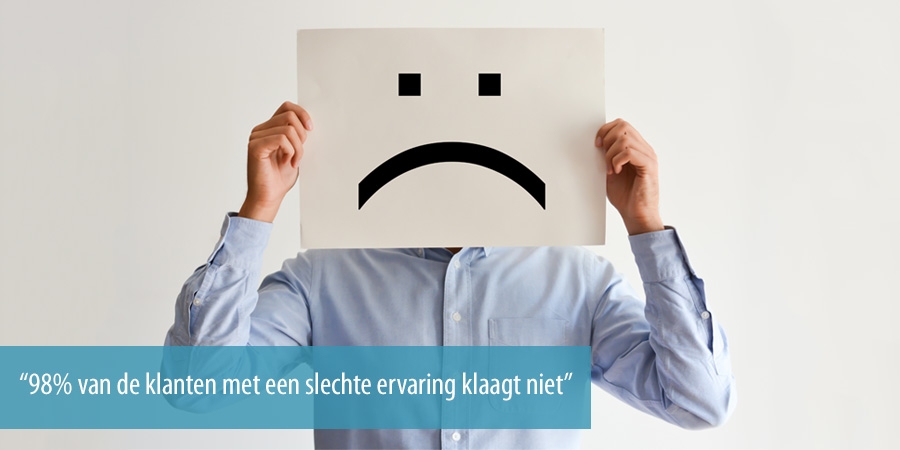 Klanten met een slechte ervaring Klanten met een slechte ervaring