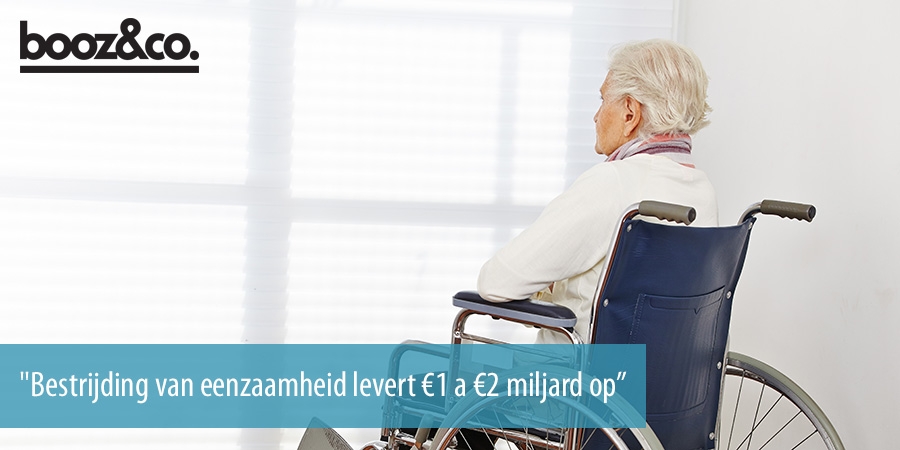 Bestrijding eenzaamheid levert 1 a 2 miljard op