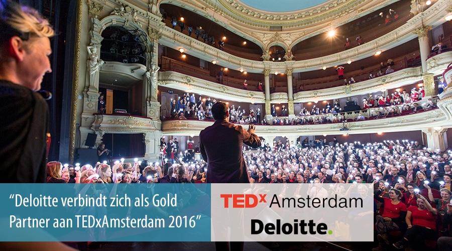  Deloitte wederom partner van innovatiehub TEDxAmsterdam