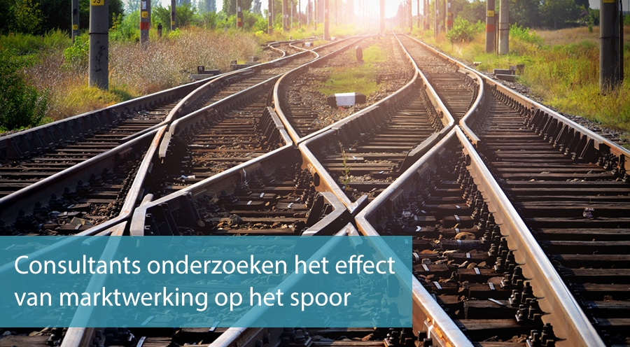 Consultants onderzoeken het effect van marktwerking op het spoor