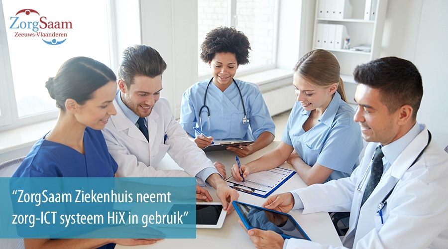 ZorgSaam Ziekenhuis neemt HiX in gebruik