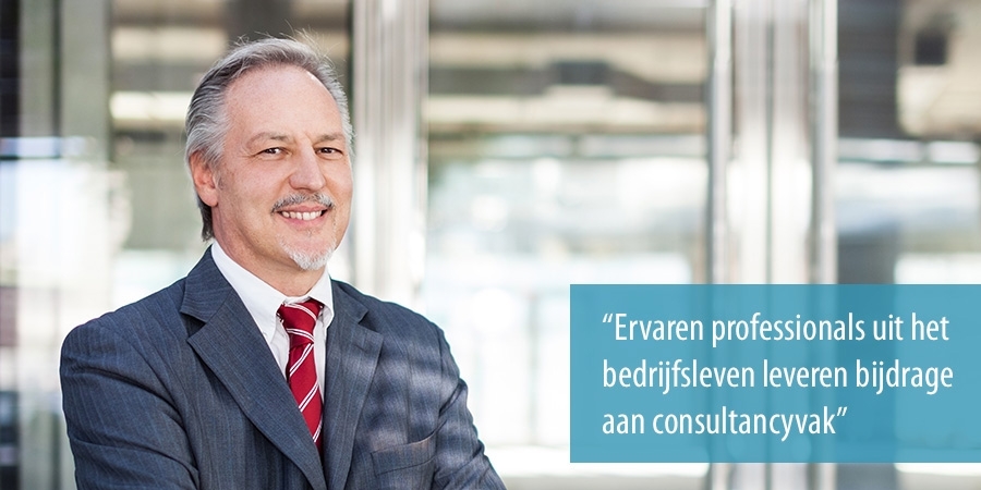 Ervaren professionals leveren bijdrage