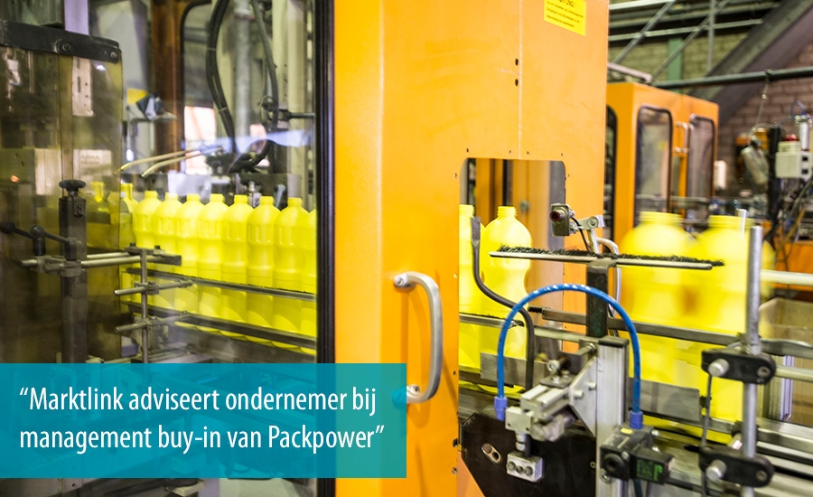 Marktlink adviseert ondernemer bij management buy-in van Packpower