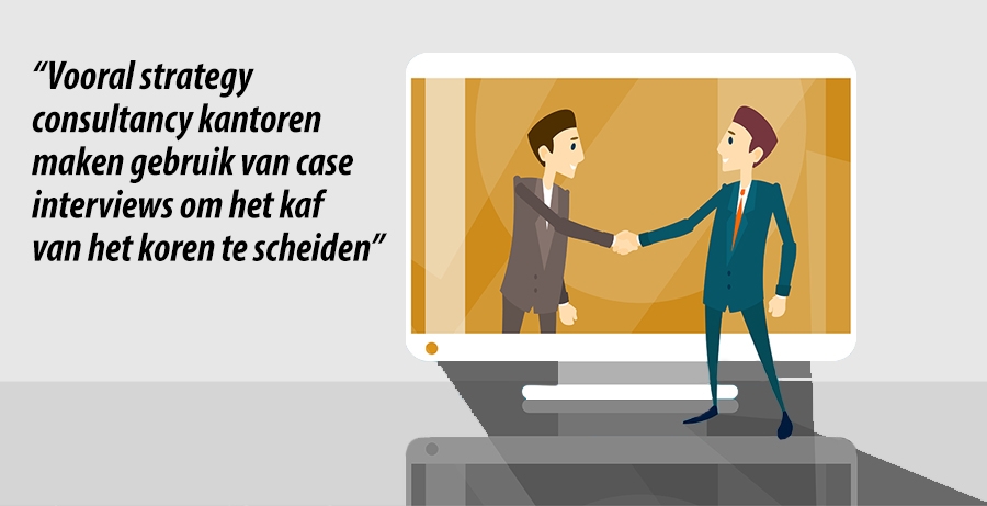 Strategy consultancy kantoren maken gebruik van case interviews