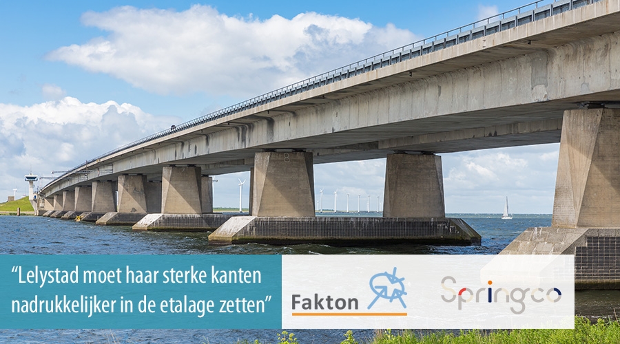 Lelystad moet haar sterke kanten nadrukkelijker in de etalage zetten