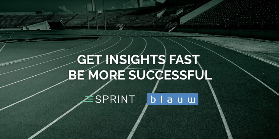 SPRINT, agile label van Blauw, voortvarend uit de startblokken