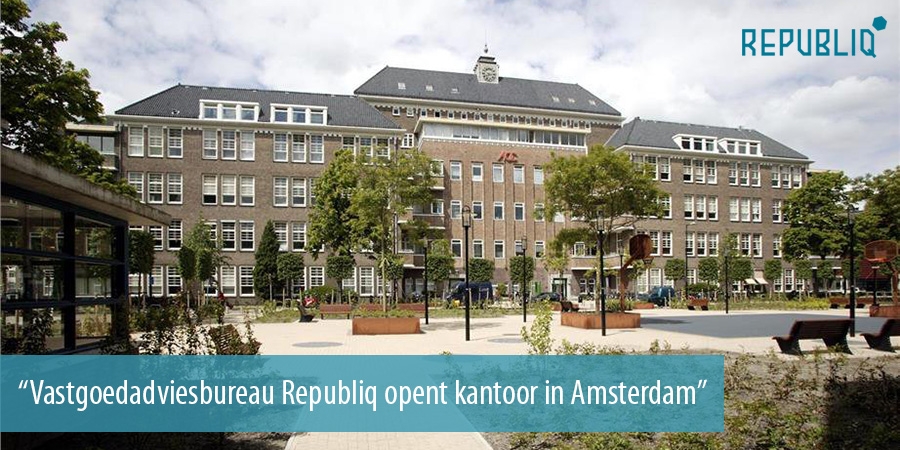 Vastgoedadviesbureau Republiq opent 2de kantoor in Amsterdam  