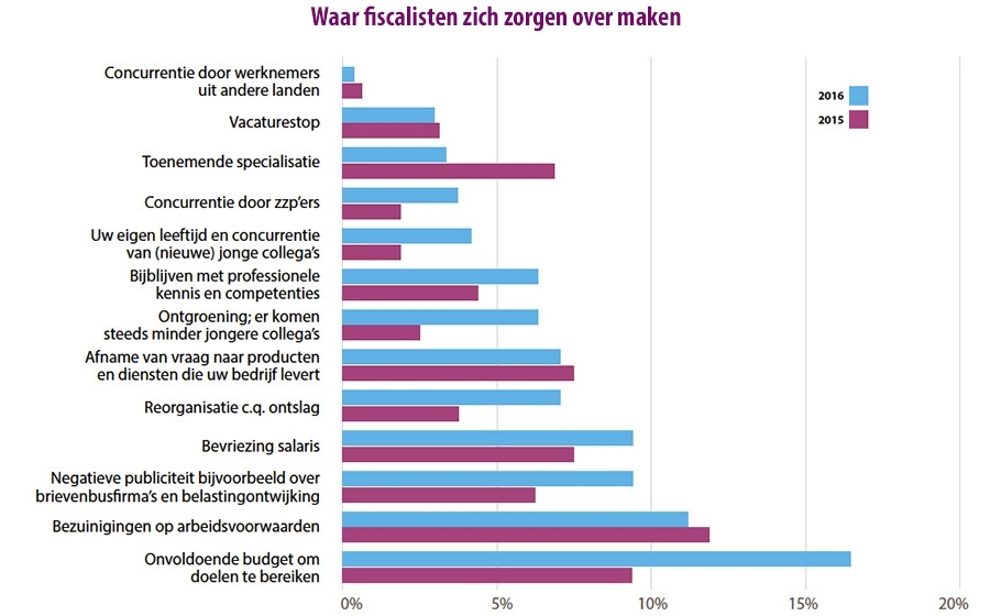 Waar fiscalisten zich zorgen over maken