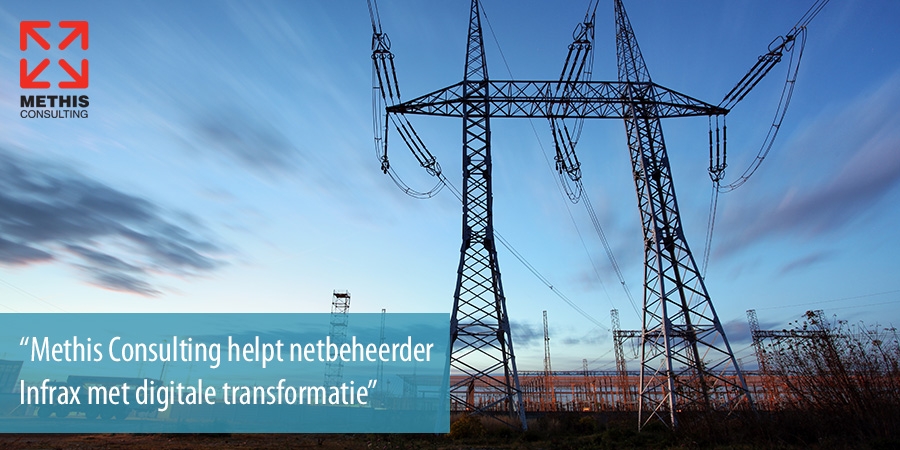 Methis Consulting helpt netbeheerder Infrax met digitale transformatie