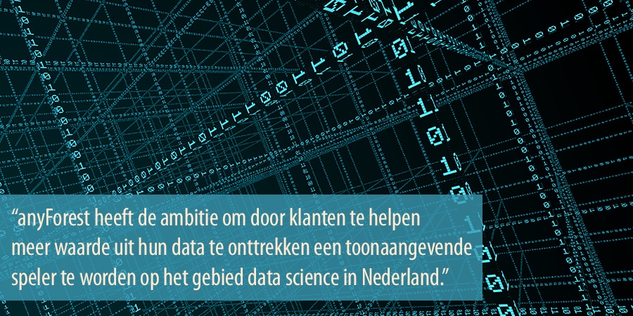 anyForest heeft de ambitie om door klanten te helpen