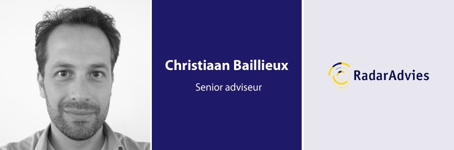 Christiaan Baillieux nieuwe Senior Adviseur bij RadarAdvies