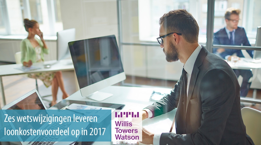 Zes wetswijzigingen leveren loonkostenvoordeel op in 2017