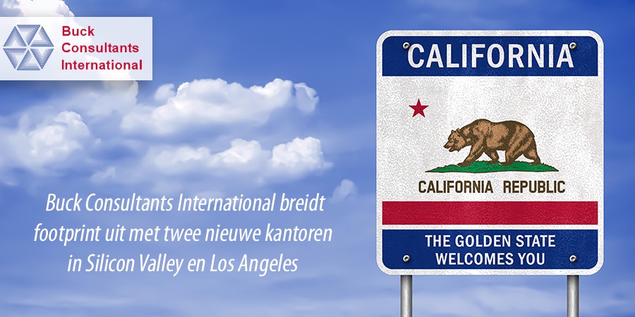  Buck Consultants International breidt footprint uit met twee nieuwe kantoren in Silicon Valley en Los Angeles