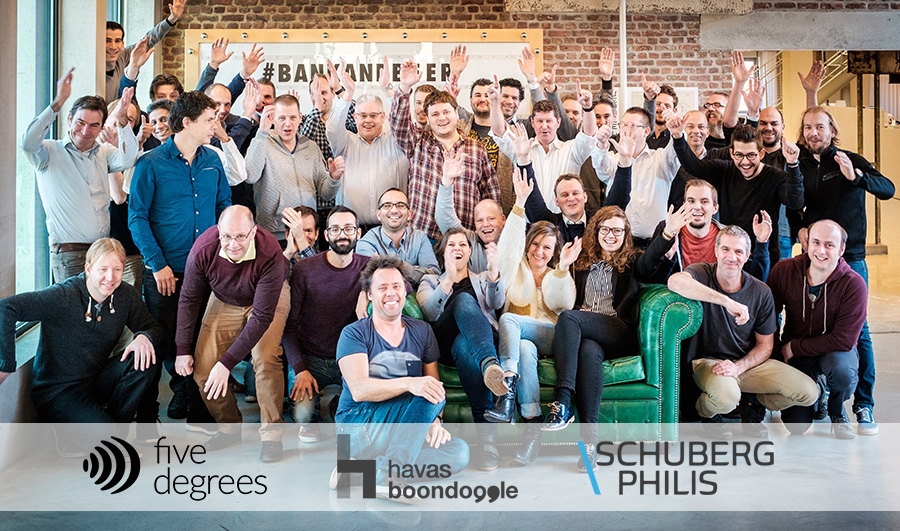 De teams van Schuberg Philis, Boondoggle en Five Degrees