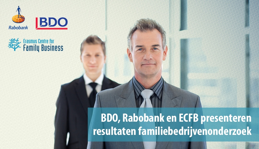 BDO, Rabo en ECFB presenteren resultaten familiebedrijvenonderzoek