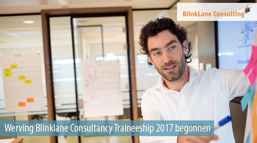 Werving Blinklane Consultancy Traineeship 2017 begonnen