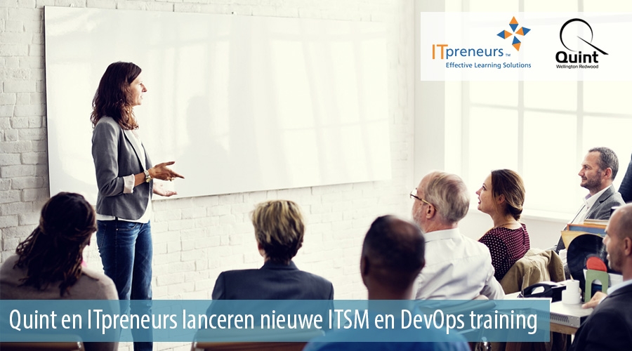 Quint en ITpreneurs lanceren nieuwe ITSM en DevOps training