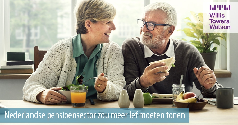 Nederlandse pensioensector zou lef moeten tonen Nederlandse pensioensector zou lef moeten tonen