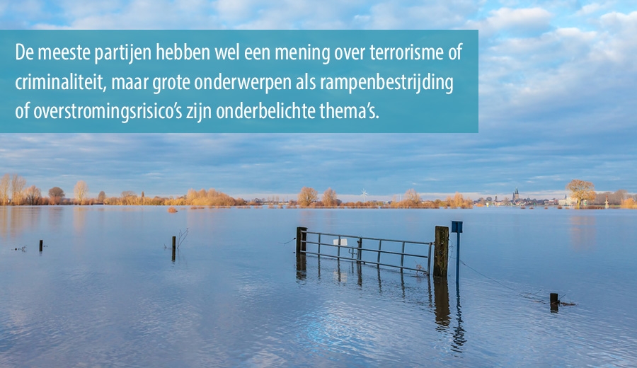 Onderbelichte thema's in van politieke partijen