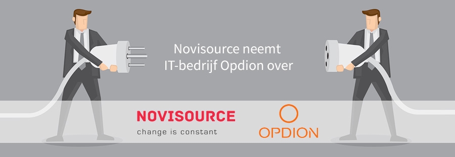 Novisource neemt IT bedrijf Opdion over