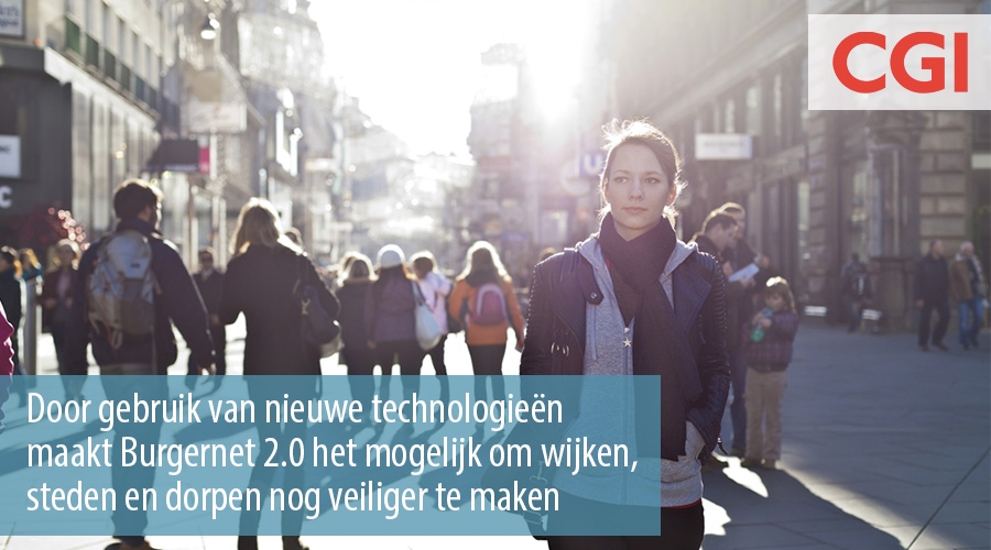 Door gebruik van nieuwe technologie&euml;n maakt Burgernet 2.0 het mogelijk om wijken, steden en dorpen nog veiliger te maken