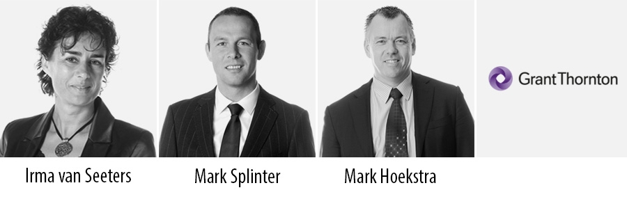 Irma van Seeters, Mark Splinter, Mark Hoekstra bij Grant Thornton
